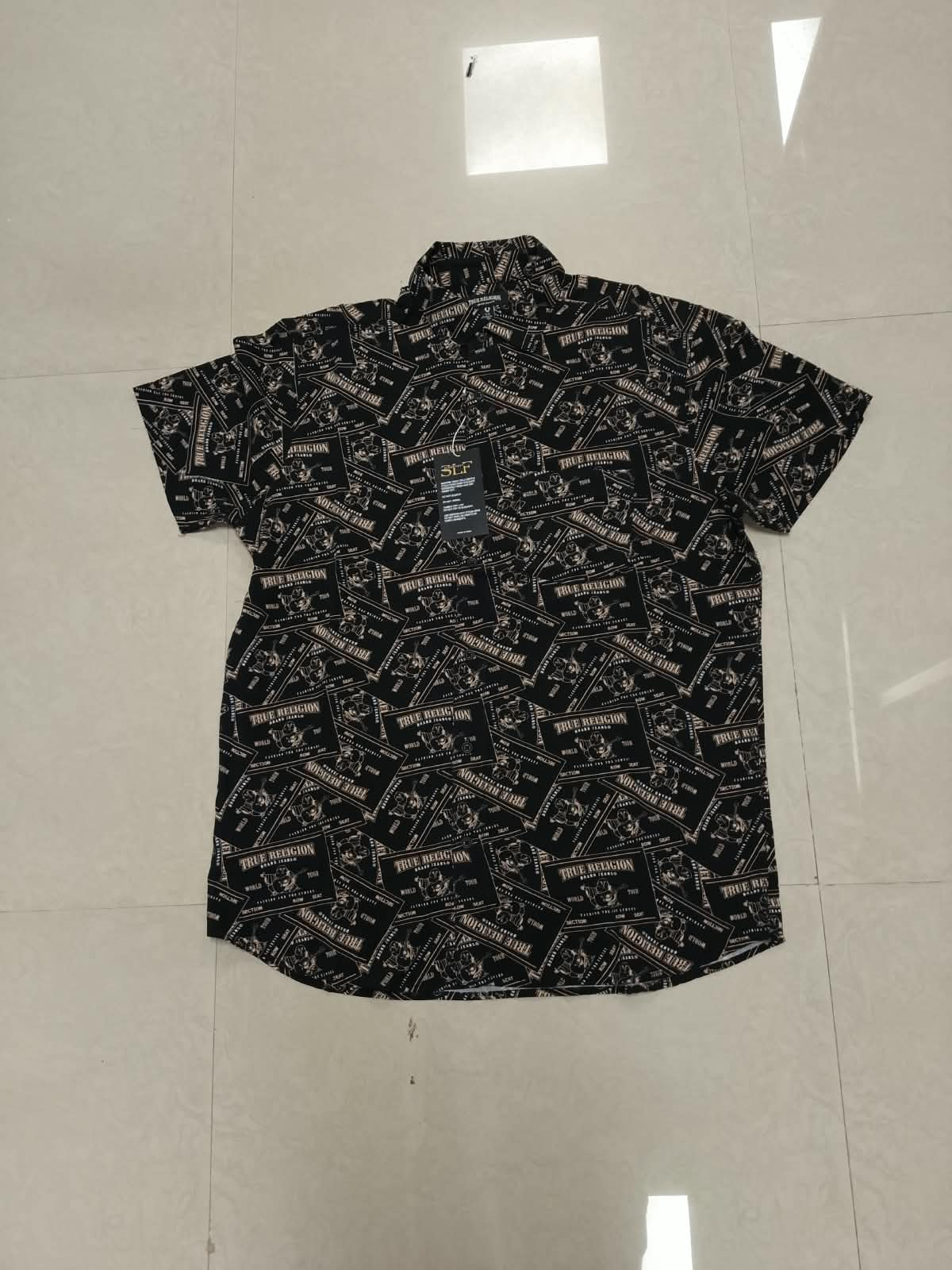 Black Printed Casual Shirt