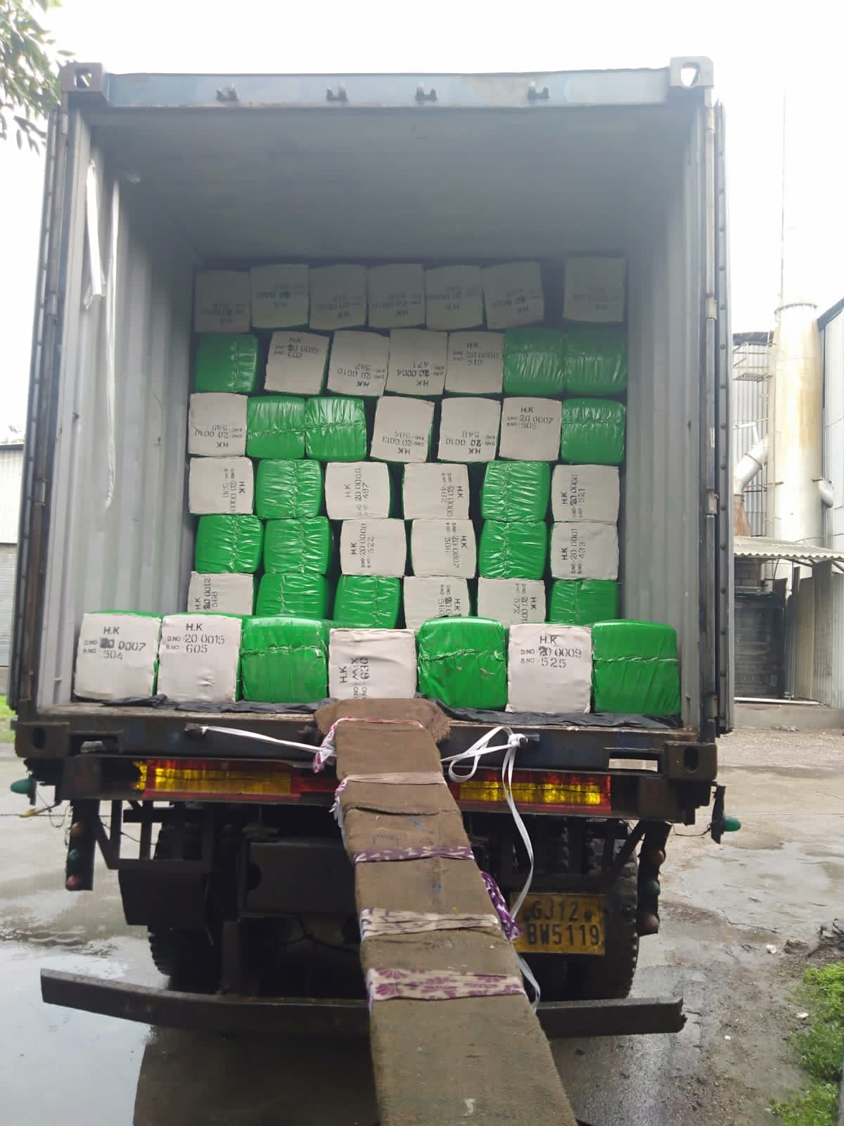 Containerised Garment Shipment